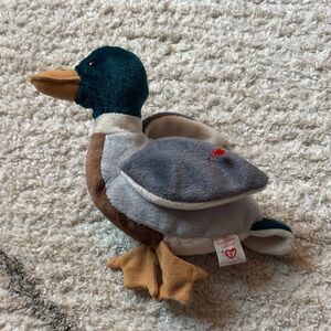 Jake the duck beanie baby